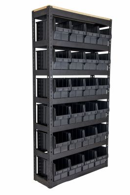 Стеллаж складской с пластиковыми ящиками 700-6 CH