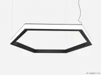 Шестиугольный светильник HEXAGON SIDE 6000K 72W