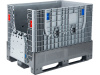 DPF-Box 1208S 1200x800x950 мм сплошной разборный на 3-х полозьях с 2-мя откид. дверцами, арт. DPF-Box 1208 S-S(3) F2, код: 18721