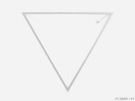 Купить треугольный светильник triangolo side 6000k 84w с доставкой