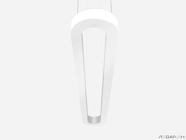 Заказать овальный светильник ovale buco side 6000k 80w артикул  с доставкой