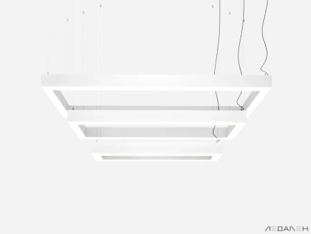 Купить прямоугольный светильник rettangolo trio 3000k 254w с доставкой