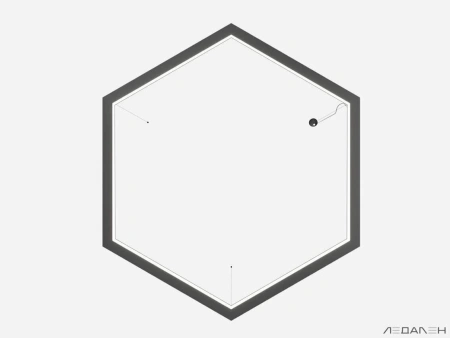 Купить шестиугольный светильник hexagon dentro 5000k 72w с доставкой