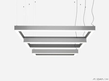 Купить прямоугольный светильник rettangolo trio 3000k 254w с доставкой