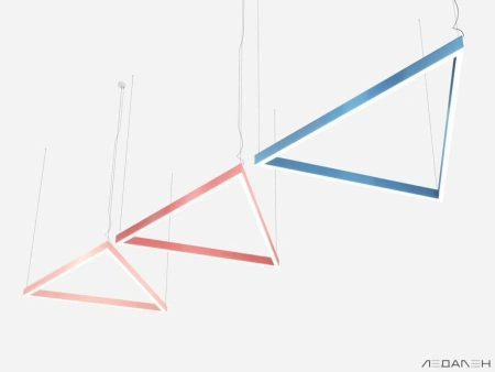Купить треугольный светильник triangolo 6000k 84w с доставкой