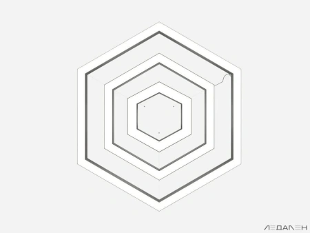 Купить шестиугольный светильник hexagon trio 6000k 321w с доставкой