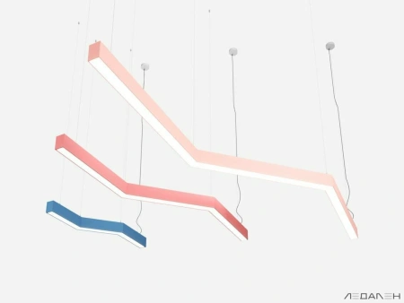 Купить зигзагообразный светильник flash z 6000k 78w с доставкой