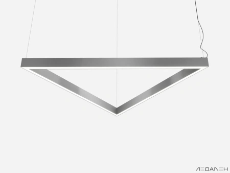 Купить треугольный светильник triangolo 6000k 84w с доставкой