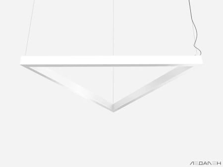 Купить треугольный светильник triangolo side 6000k 84w с доставкой