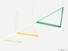 Купить треугольный светильник triangolo side 6000k 84w с доставкой