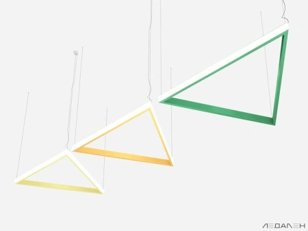 Купить треугольный светильник triangolo side 6000k 84w с доставкой