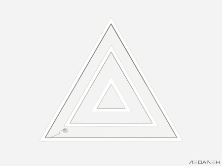 Купить треугольный светильник triangolo trio 6000k 339w с доставкой