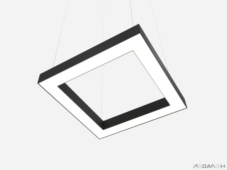 Купить квадратный светильник quadro foro 5000k 96w с доставкой