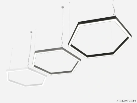 Купить шестиугольный светильник hexagon 5000k 72w с доставкой