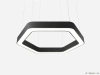 Шестиугольный светильник OTTO LUSSO 5000K 72W