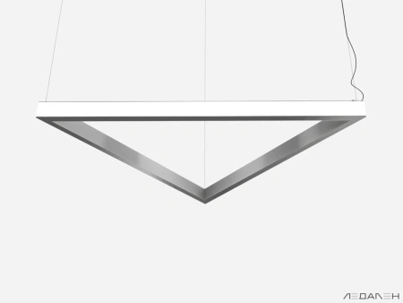 Купить треугольный светильник triangolo side 6000k 84w с доставкой