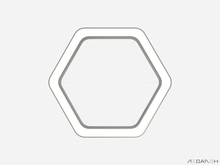 Купить шестиугольный светильник otto lusso 5000k 72w с доставкой