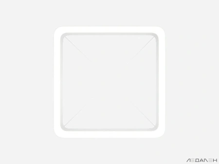 Купить квадратный светильник quadro fossa 6000k 78w с доставкой