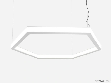 Купить шестиугольный светильник hexagon side 5000k 36w с доставкой