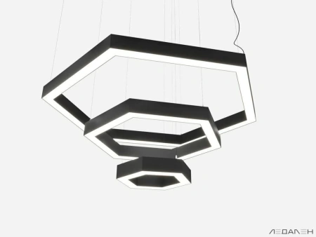 Купить шестиугольный светильник hexagon trio 6000k 321w с доставкой