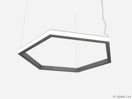 Купить шестиугольный светильник hexagon side 5000k 36w с доставкой